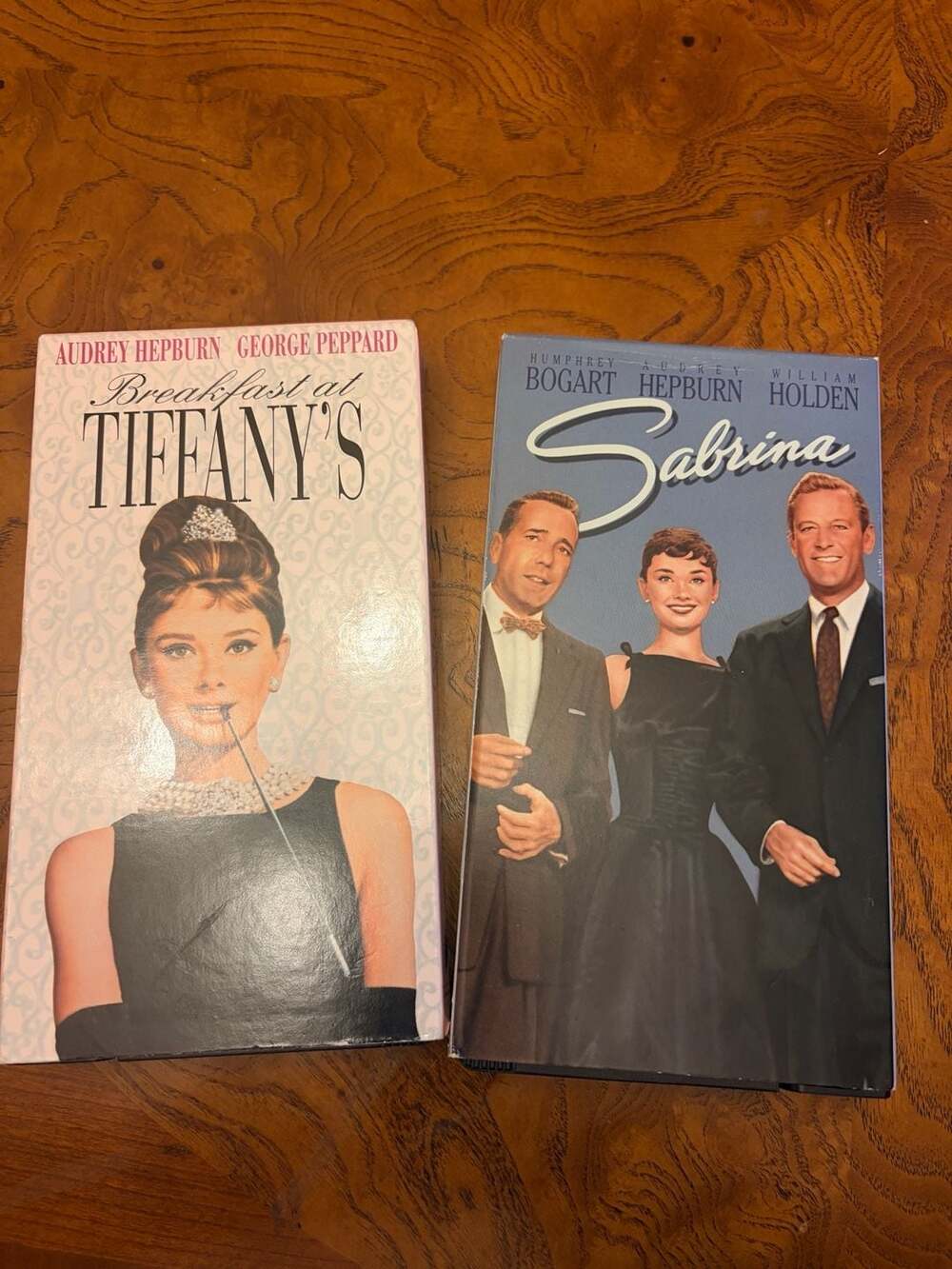 Audrey Hepburn VHS Bundle: Breakfast at Tiffany's and Sabrina